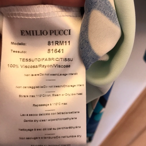 Emilio Pucci Short Sleeve Tunic - Picture 6 of 8